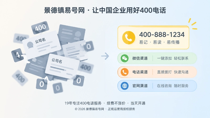 对比式构图：左侧散乱旧名片与错位数字，右侧统一的号码展示卡与渠道信息条